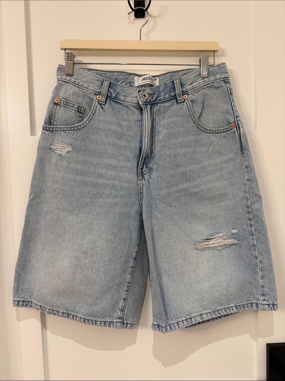 Ardene Light Wash Blue Denim Women's Jean Shorts JORTS